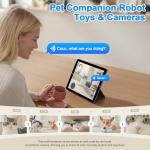 Smart Pet Camera Robot with 2-Way Talk