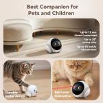 Smart Pet Camera with Night Vision and Audio