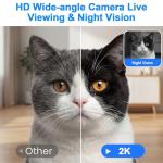 Smart Pet Camera Robot with 2-Way Talk