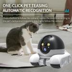 Smart Dual Lens Pet Robot Camera with Night Vision