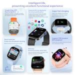 KAPULUN LC212 AI Smartwatch - 32GB, Voice Assistant