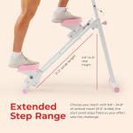 Sunny Health Smart Foldable Cardio Stepper with App