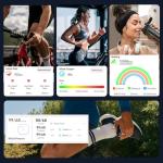 Waterproof Smart Fitness Ring with Health Tracker