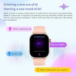 KAPULUN LC212 AI Smartwatch - 32GB, Voice Assistant