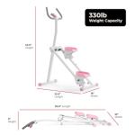 Sunny Health Smart Foldable Cardio Stepper with App