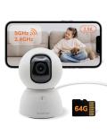 SensForge 2.5K Pan-Tilt WiFi Security Camera