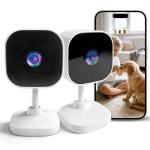 Dual-Band 2K Indoor Security Cameras - 2 Pack