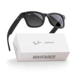 Ray-Ban Meta (Gen 2), Wayfarer, Matte Black | Smart AI Glasses for Men, Women — 2X Battery Life — 3K Ultra HD Resolution and 12 MP Wide Camera, Audio, Video — Polarized Gradient Graphite Lenses