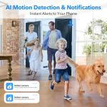 Dual-Band 2K Indoor Security Cameras - 2 Pack