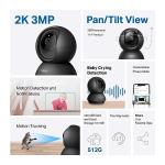 TP-Link 2K Pan/Tilt Indoor Security Camera 2-Pack