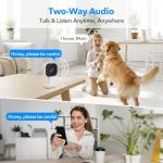 Dual-Band 2K Indoor Security Cameras - 2 Pack