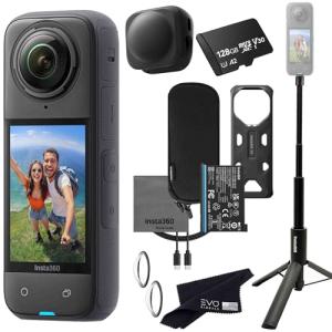 Insta360 X4 8K Waterproof 360 Camera Bundle
