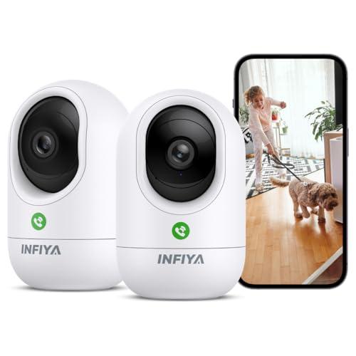 INFIYA 2K 360° Indoor Pet Security Camera