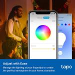 Tapo Smart RGBW Light Bulbs, Voice & App Control