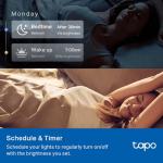 Tapo Smart RGBW Light Bulbs, Voice & App Control