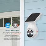 Wireless 1080p Security Camera with Solar Panel