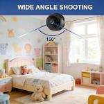 NOBEYSTON Mini WiFi Home Security Camera, 1080P