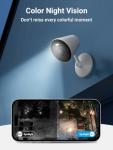 Smart Security Camera with Color Night Vision, 2-Pack
