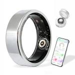 Waterproof Smart Health Ring with Bluetooth Tracking
