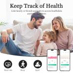 Oucscru Smart Fitness Ring for Health Tracking