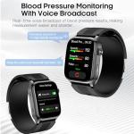 Smart Blood Pressure Watch with Fitness Tracker