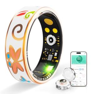 Smart Health Tracker Ring with Heart Rate Monitor