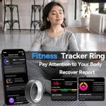 Smart Fitness Ring for Sleep and Activity Tracking