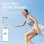 Smart Health Tracker Ring with Heart Rate Monitor