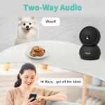 360° HD Security Camera with Night Vision