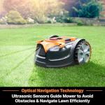 LawnMaster OcuMow™ Wireless Robot Mower for Small Lawns