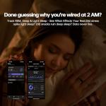 Smart Ring Health Tracker for Heart Rate & Sleep