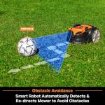 LawnMaster OcuMow™ Wireless Robot Mower for Small Lawns