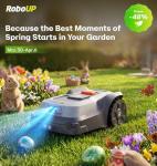 RoboUP T1200Pro AI Robotic Lawn Mower