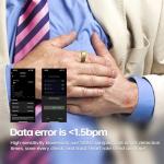 Smart Ring Health Tracker for Heart Rate & Sleep