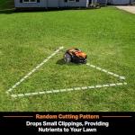 LawnMaster OcuMow™ Wireless Robot Mower for Small Lawns