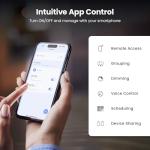 Feit Smart RGB & White LED Light Bulbs, 3-Pack