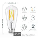 Linkind Smart WiFi Edison Bulbs, 4-Pack