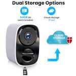 2026 2K Wireless Security Camera with AI Features