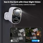 2026 2K Wireless Security Camera with AI Features