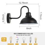 Vintage Outdoor Gooseneck Barn Light Fixture