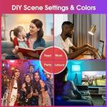 Smart RGB LED Bulb Compatible with Alexa/Google Home