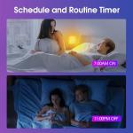 Smart RGB LED Bulb Compatible with Alexa/Google Home