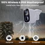 2026 2K Wireless Security Camera with AI Features