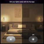 Philips Hue Color Smart Bulb 4-Pack 800lm