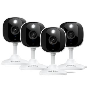 AOQEE 2K Indoor/Outdoor Security Camera Pack