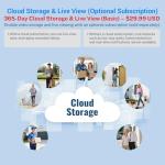 Wi-Fi Security Camera with AI Motion Detection