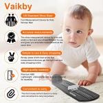 Vaikby Foot Measurement Device, Shoe Sizer Measuring Devices Ruler Sizer for Kids Adults, Buy Kids Shoes Online Simply with a Foot Measuring Device