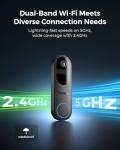 Reolink Wireless 2K Battery Video Doorbell Camera