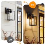 MATAMEYE Waterproof Outdoor Wall Lantern Light Fixture