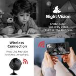 WiFi Hidden Camera with Night Vision and Motion Detection